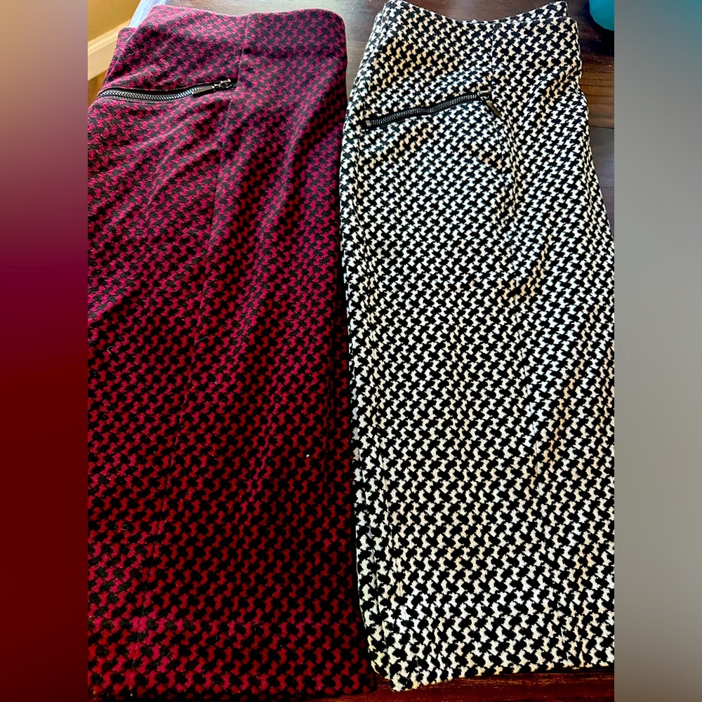 2 skirts! Knee length